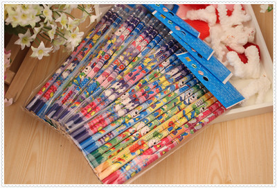 【促銷虧本 英雄卡尼熊皮頭鉛筆 中小學(xué)生兒童書(shū)寫繪畫HB無(wú)毒鉛筆】?jī)r(jià)格,廠家,圖片,鉛筆,安徽光輝文教用品-